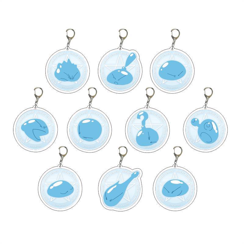Genshin Impact Slime Acrylic A - огляд і ціна Anime Merchandise Keychain