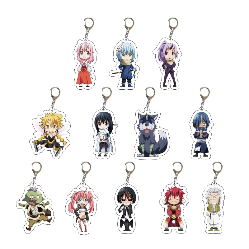 Genshin Impact Slime Acrylic A - огляд і ціна Anime Merchandise Keychain