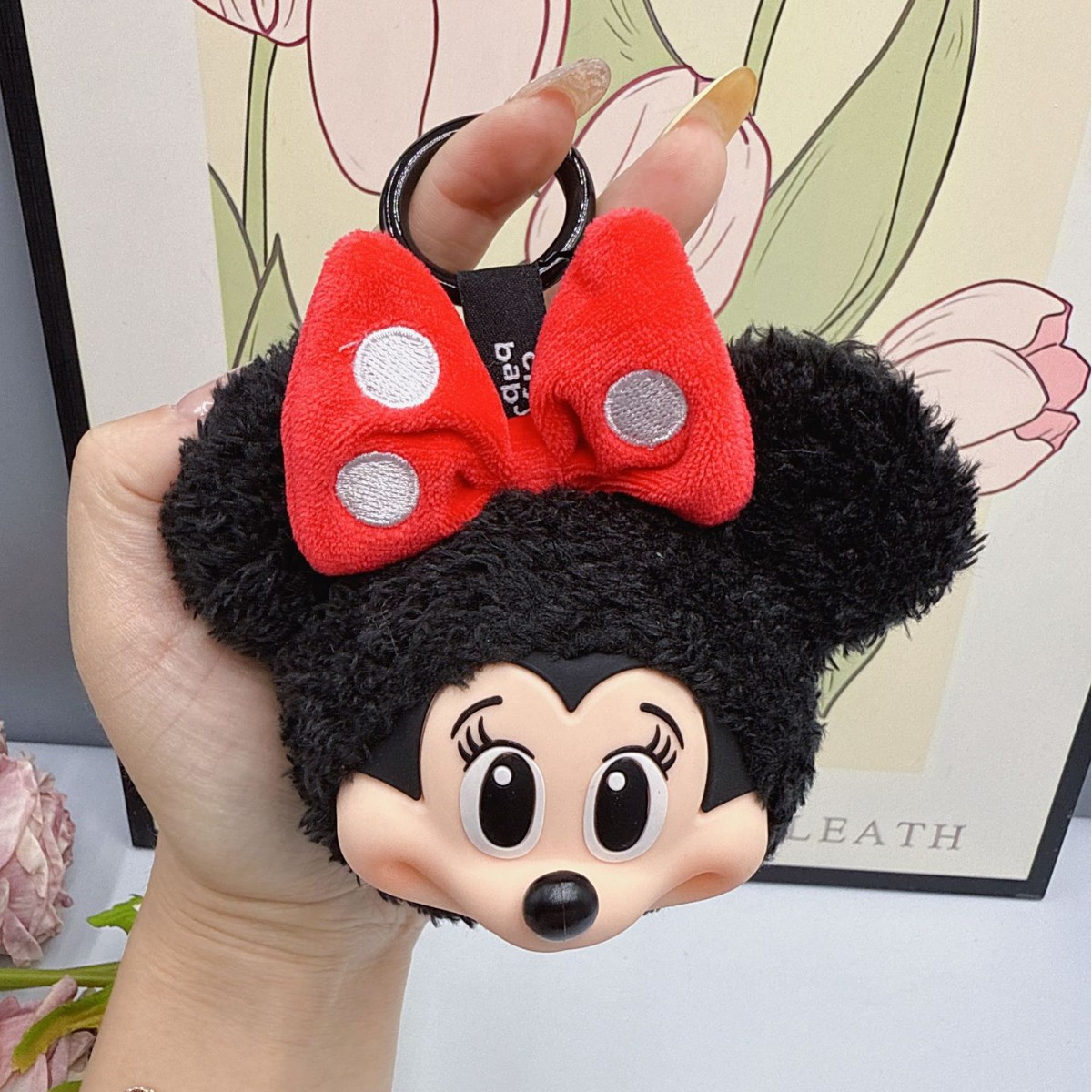 Mickey Minnie Plush Doll Keych - огляд і ціна Anime Merchandise Keychain