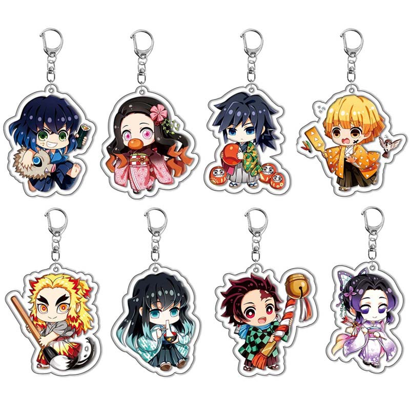 Demon Slayer Kimetsu no Yaiba  - огляд і ціна Anime Merchandise Keychain