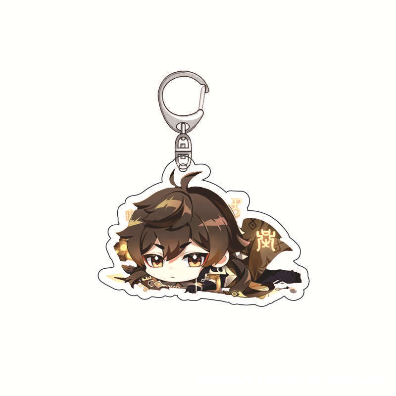 Genshin Impact Acrylic Keychai - огляд і ціна Anime Merchandise Keychain